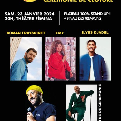 SOIREE DE CLOTURE 100% STAND UP !